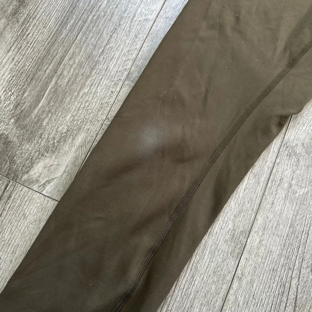 Lululemon Align High Rise Leggings Women's Size 8 Dark Olive Green
